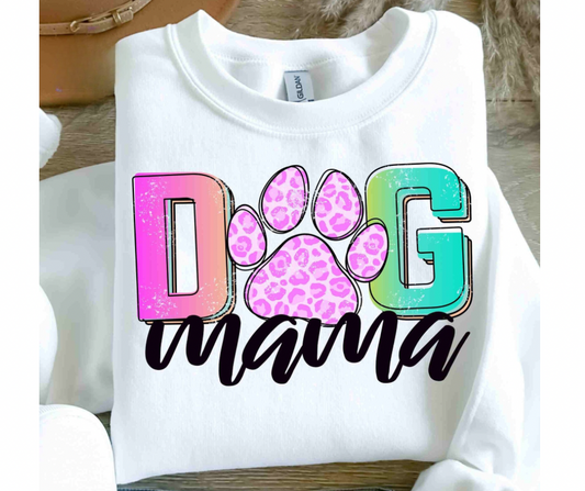 Neon Dog Mama Shirt