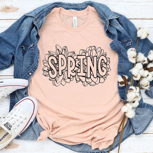 Spring Floral Shirt